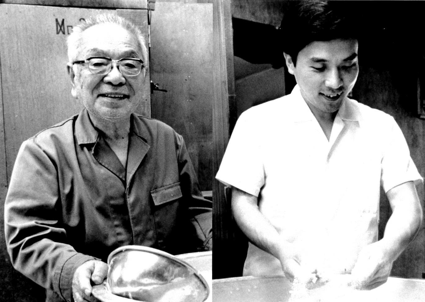 Master Akira Hoshino(Left)       Yasuhiro Kondo(Right)